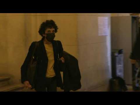 Carlos the Jackal's lawyer arrives in Paris court for new trial