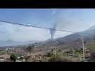 La Palma volcano restarts activity after a brief halt