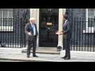 Dutch Prime Minister Mark Rutte arrives at 10 Downing Street