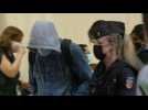 November 13: two defendants arrive in courtroom for Paris attacks trial