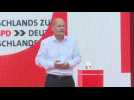 Germany's SPD candidate Olaf Scholz holds last rally ahead of country's elections