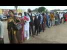 Guineans queue to attend talks with military on post-coup transition