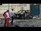 Officials on scene after car bomb kills 8 near Somalia presidential palace
