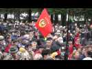 Communist Party protest in Moscow against legislative election results