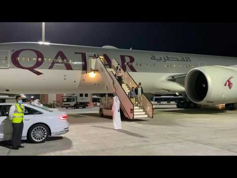 Second charter flight from Kabul lands in Qatar