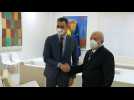 Spanish PM Pedro Sanchez meets with former Brazil president Lula da Silva
