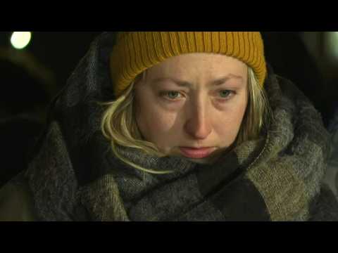 Calais locals hold vigil for victims of deadliest Channel migrant tragedy