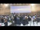 Supporters of French presidential candidate Zemmour at first rally