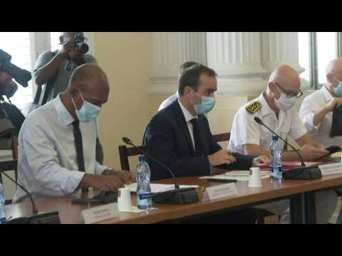 French minister in talks with unions on troubled Caribbean islands