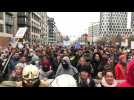 Hundreds protest in Brussels against Covid restrictions