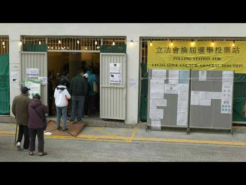 Voting begins in Hong Kong 'patriots only' legislature poll