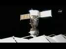 Japanese billionaire leaves International Space Station