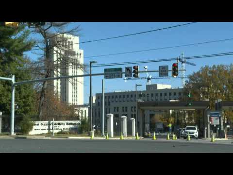 Walter Reed Medical Center near Washington as Biden gets health check