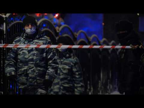 Police on scene of Moscow shooting that killed two, injured four