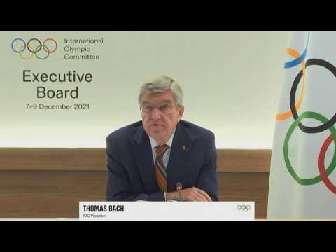 IOC president Bach reacts to diplomatic boycott of Beijing Olympics