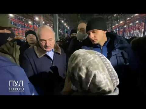 Belarus's Lukashenko visits migrant centre near Polish border