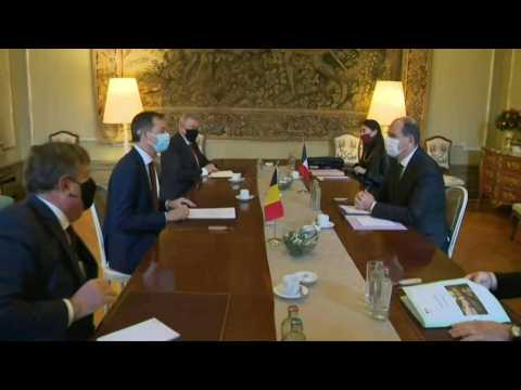Belgian and French Prime ministers meet in Brussels