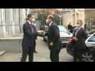 Belgian PM De Croo welcomes his French counterpart Castex