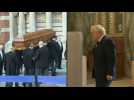 Guests, including Boris Johnson, arrive at Westminster Cathedral to pay tribute to slain UK MP