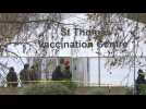 Londoners flock to vaccination centre as Omicron variant hits Britain
