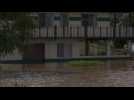 Flooded homes and streets in Australia