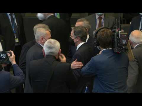 NATO Foreign Ministers meet following Russia shelling of Ukraine nuclear power plant