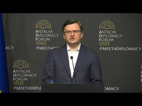 No progress made on peace talks in Turkey: Ukraine FM Kuleba