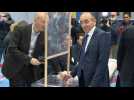 French far-right candidate Zemmour votes in presidential elections