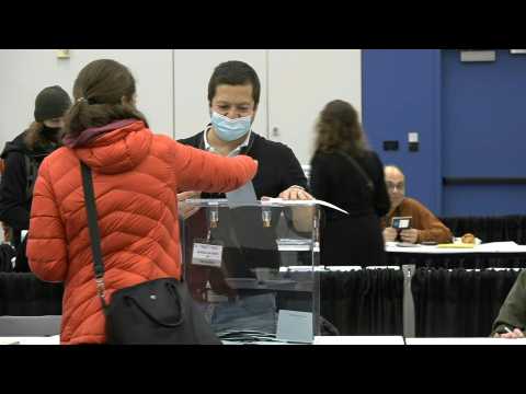 French voters in Montreal cast their ballots in first round of election