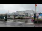 Images of Belgian Kinder chocolate factory shut down by authorities