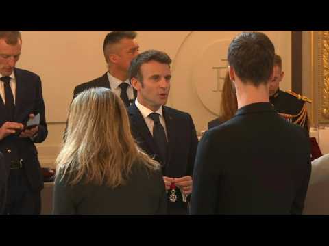 Beijing Olympic and Paralympic champions awarded France's highest civilian honour