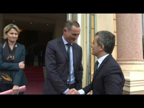 French interior minister meets Corsican official in bid to ease tensions