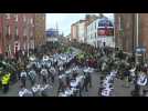 Dublin's first St Patrick's Day parade since 2019 begins