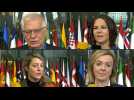 Arrivals at NATO Ministers of Foreign Affairs meeting