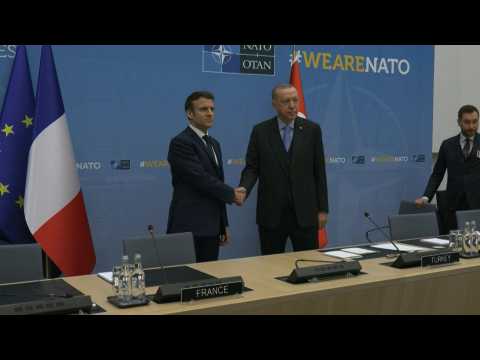 Bilateral meeting between Macron and Erdogan ahead of NATO Summit
