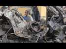 Aftermath of twin attacks in Somalia that killed more than 30