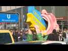 Protesters march in Berlin against Russian invasion of Ukraine