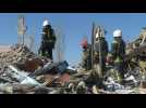 Search and rescue continues in Mykolaiv after large-scale air strike