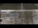 Flooded roads and homes in Sydney suburb