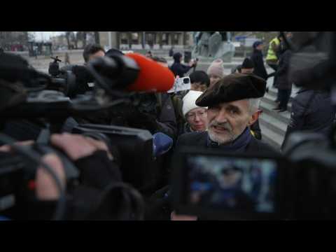 Ukraine: Kyiv Conductor hails 'Stop the War' concert on Maidan Square