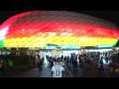 Euro 2020: fans leave stadium in Munich after Germany-Hungary draw
