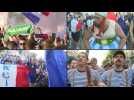 Euro 2020: France fans parade towards stadium ahead of Portugal clash