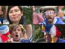 'Come on France!': Excited fans gather in Bucharest ahead of match