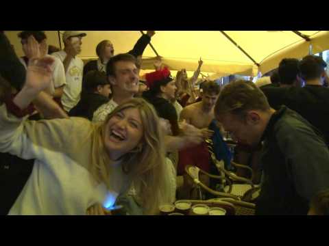 Euro 2020: French supporters jubilant as Benzema's brace gives France the lead