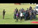 Memorial ceremony for former Zambian President Kenneth Kaunda