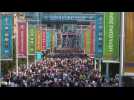 Euro 2020: Fans arrive at Wembley ahead of England-Denmark