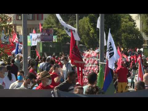 Protest against President Bolsonaro's handling of the pandemic