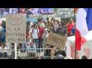 Thousands in Paris demonstrate against the French health pass