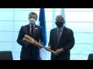France's Macron meets IOC chief Bach in Tokyo ahead of Olympic opening
