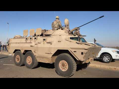 Heavy security presence in South Africa on sixth day of looting